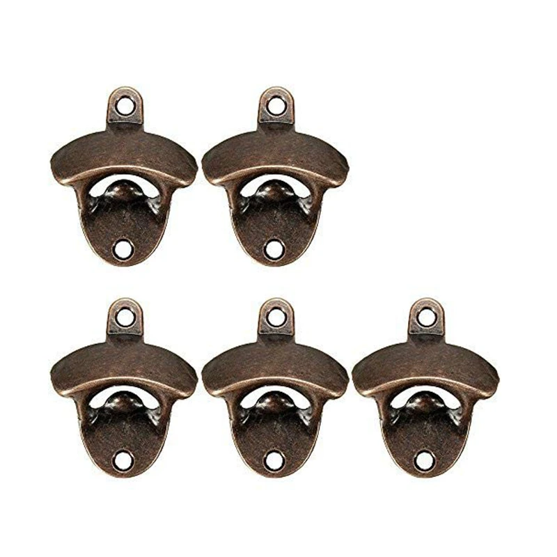 5X Ретро открывалка для пивных бутылок настенная красная бронза Сода пивная с