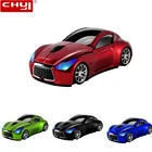 USB-мышь компьютерная оптическая светодиодный ная в форме автомобиля, 1600DPI