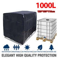 garden outdoor water tank cover heat insulation bucket cover 1000l ibc container foil waterproof dust cover awning shade sail