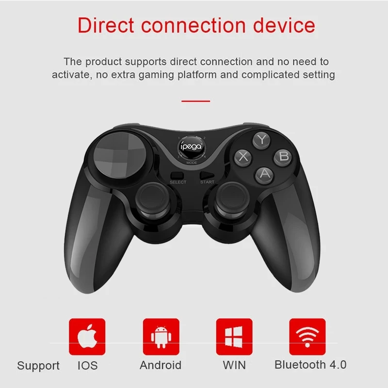 Ipega геймпад джойстик PG9128 Bluetooth беспроводные игровые клавиатуры игровой