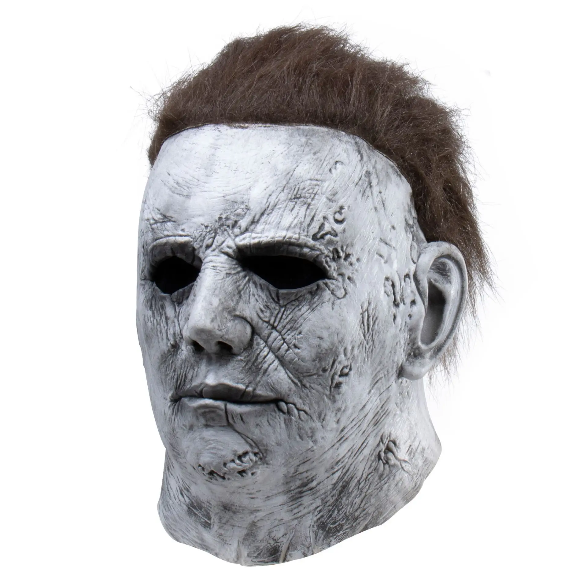 

Hot Movie Halloween Horror Michael Myers Mask Cosplay Adult Latex Full Face Helmet Halloween Party Scary Masquerade Props Toy