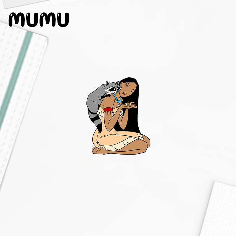 2021 НОВЫЙ Покахонтас штырь отворотом принцесса Акриловые Броши ручной работы