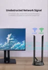 Wi-fi антенна Расширение с высоким коэффициентом усиления 2,4 + 5,8G SMA 1,2 м кабель магнитное основание для PCie Wi-fi адаптер для карты беспроводной маршрутизатор точка доступа