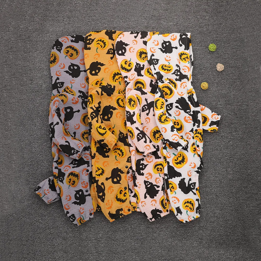 Одежда для новорожденных Комбинезон с длинными рукавами маленьких мальчиков и