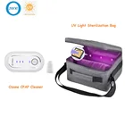 MOYEAH Озон CPAP очиститель дезинфицирующее средство с УФ-светильник сумка для стерилизации для CPAP Машина концентратор кислорода маска трубка дезинфекция