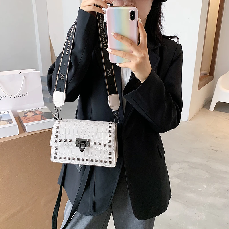 

Messenger Lady Leather Crossbody Classic Handbags Girl Women Personality Casual Shoulder Bag Sweet Wild Bags Handbag For Women