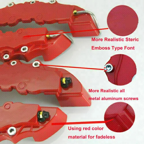 Крышка тормозного суппорта для автомобиля 14 17 дюймов 4 шт.|Тормозной суппорт и
