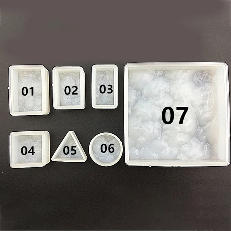 

Water Ripples Wave Pendant Necklace Earring Beads Casting Crystal Molds Silicone Resin Liquid Mold DIY Jewelry Making Craft Tool