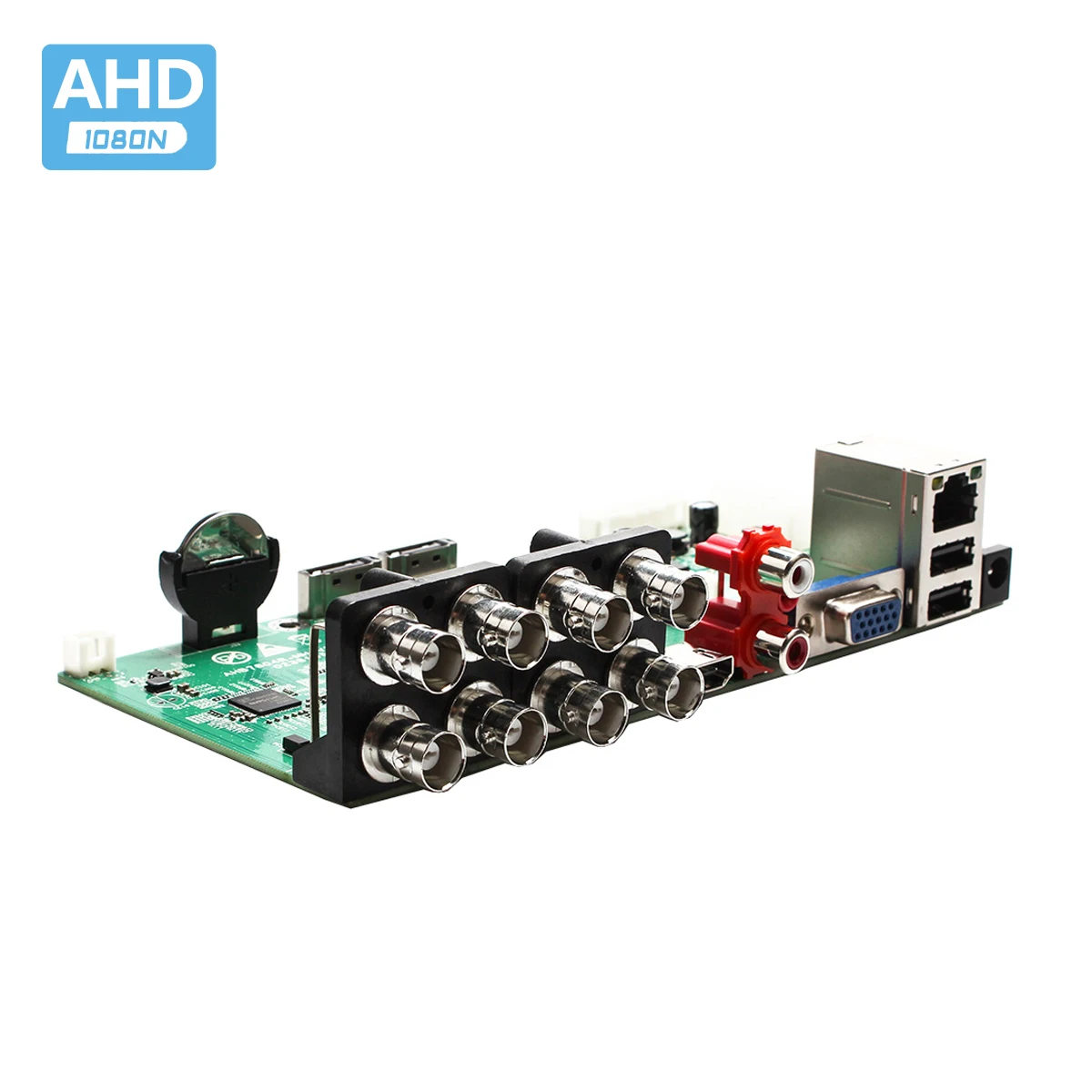 BESDER 5 в 1 AHD CVI TVI IP CVBS 8CH CCTV DVR HI3520D 1080N воспроизведение 12fps 2 SATA HDD порт ONVIF