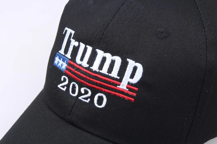 Красная бейсболка Дональда Трампа, шапка с вышивкой американского флага, товары для американской акции