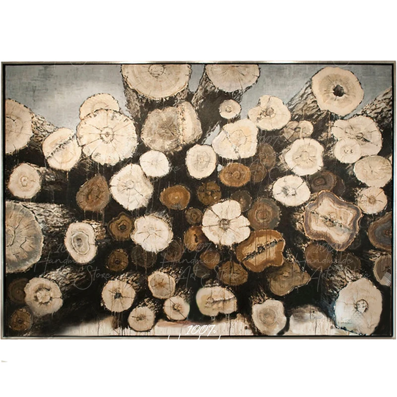 

decoration canvas Oil Painting Handmade Sliver gold abstract on canvas wall Art Canvas picture For living room Unique gift