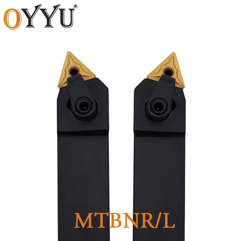 

OYYU Turning Tools Holder MTBNR MTBNR1616H16 MTBNR2020 MTBNL2525M16 Carbide Inserts Machine Lathe Cutting CNC Tool Shank Bar