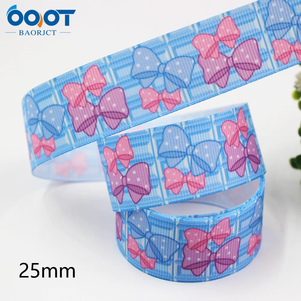L-20716-681 1 &quot(25 мм) 10 ярдов мультфильм серии grosgrain ленты Бант колпачок аксессуары