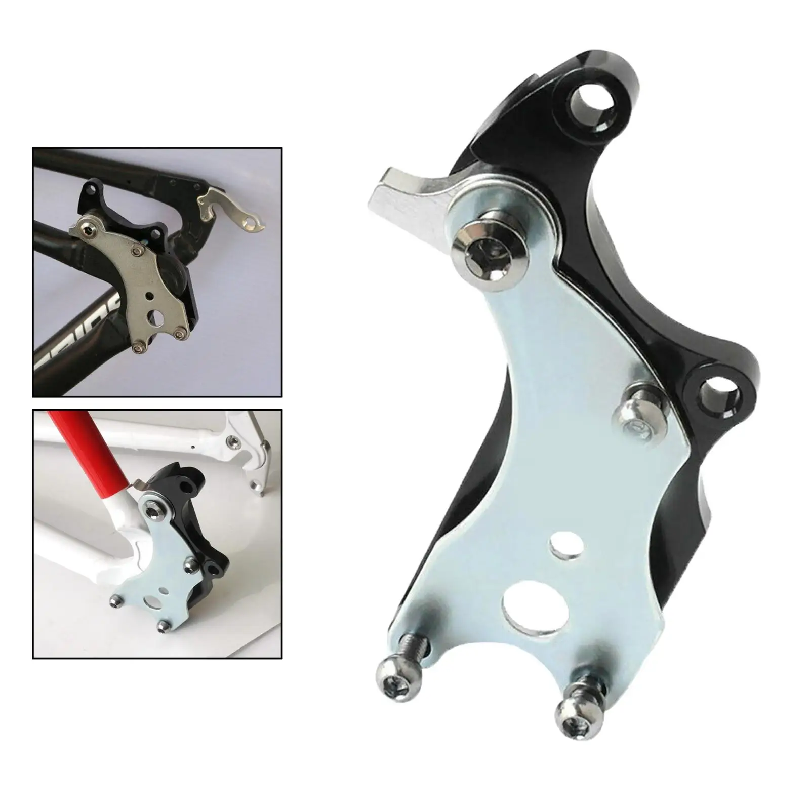 

160mm Alloy Bike Disc Brake Adapter Bracket Seat Mounting Cycle Refit Parts