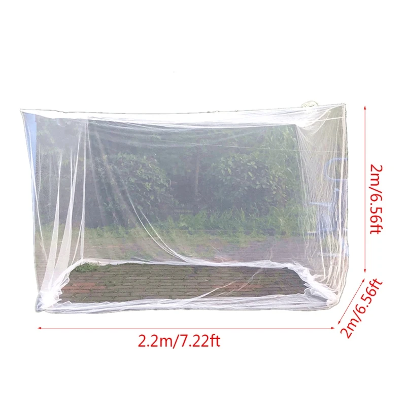 

C9GA Outdoor Portable Travel Large Camping Net Anti Insect Pest Control Hanging Screen House Mesh Square Netting Curtain with
