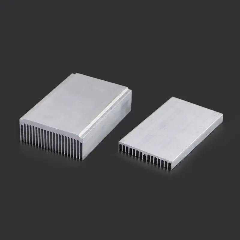 

DIY Electronic Cooling StripThermal Block Extruded Aluminum Heatsink For High Power LED IC Chip Cooler Radiator Heat Sink