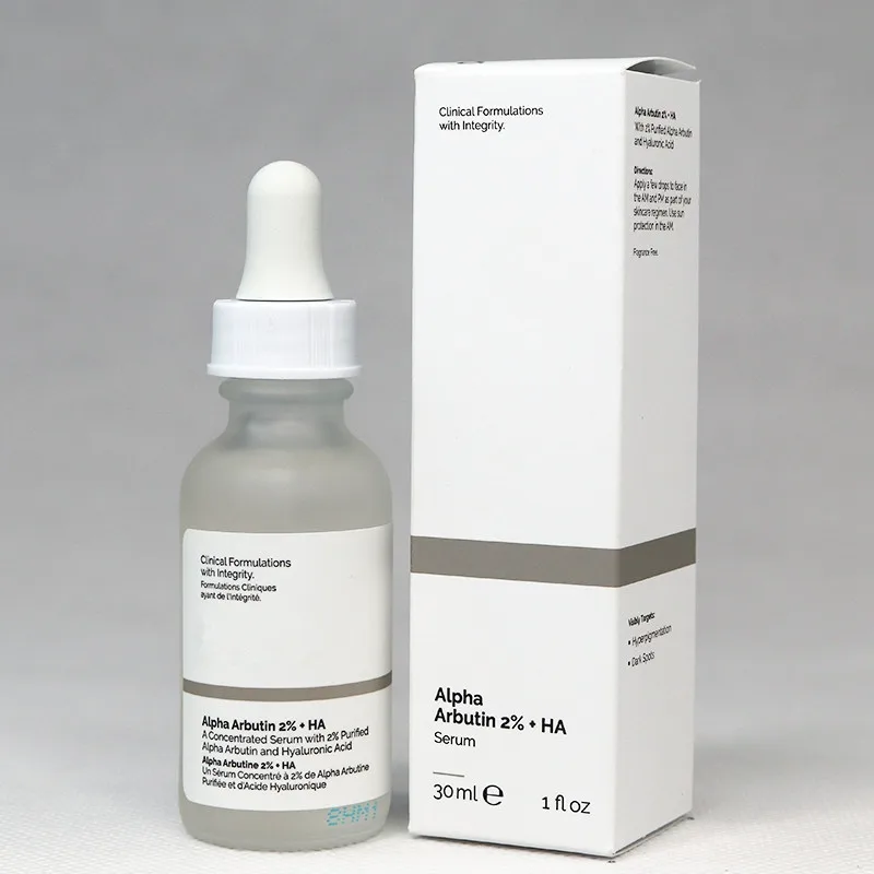 Альфа арбутин 2% + Ha 30 мл тональная Жидкая Сыворотка для лица с гиалуроновой