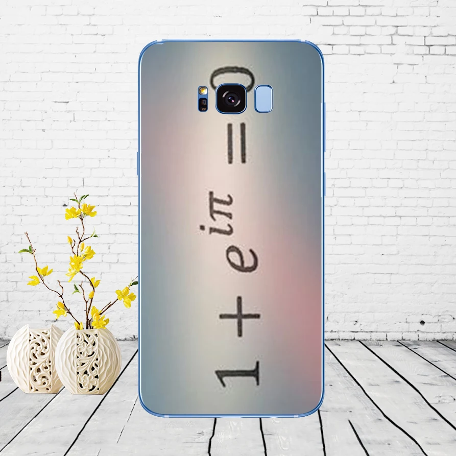 150DD математическое уравнение физическая формула Прозрачный чехол для Samsung Galaxy S6 S7