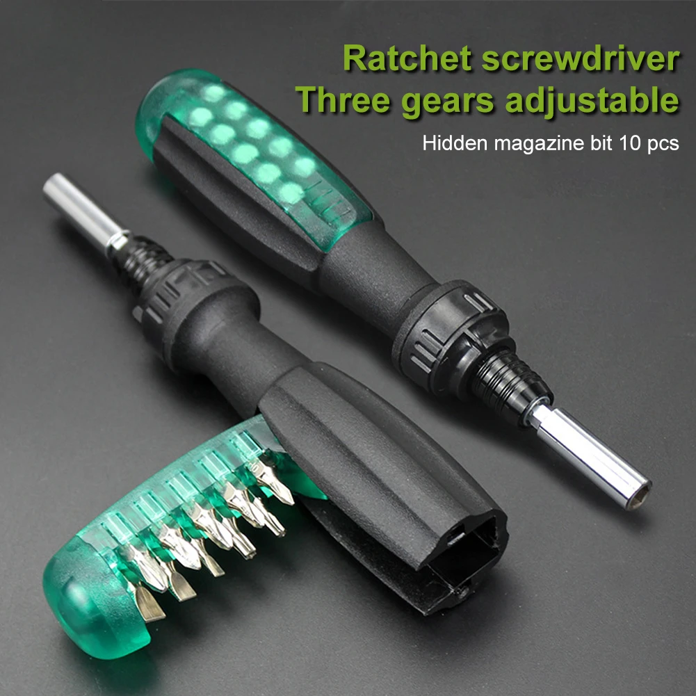 

11 in 1 Precision Ratchet Screwdriver Combo Set Multifunctional Magnetic Telescopic Screwdriver For Household Appliance Repair