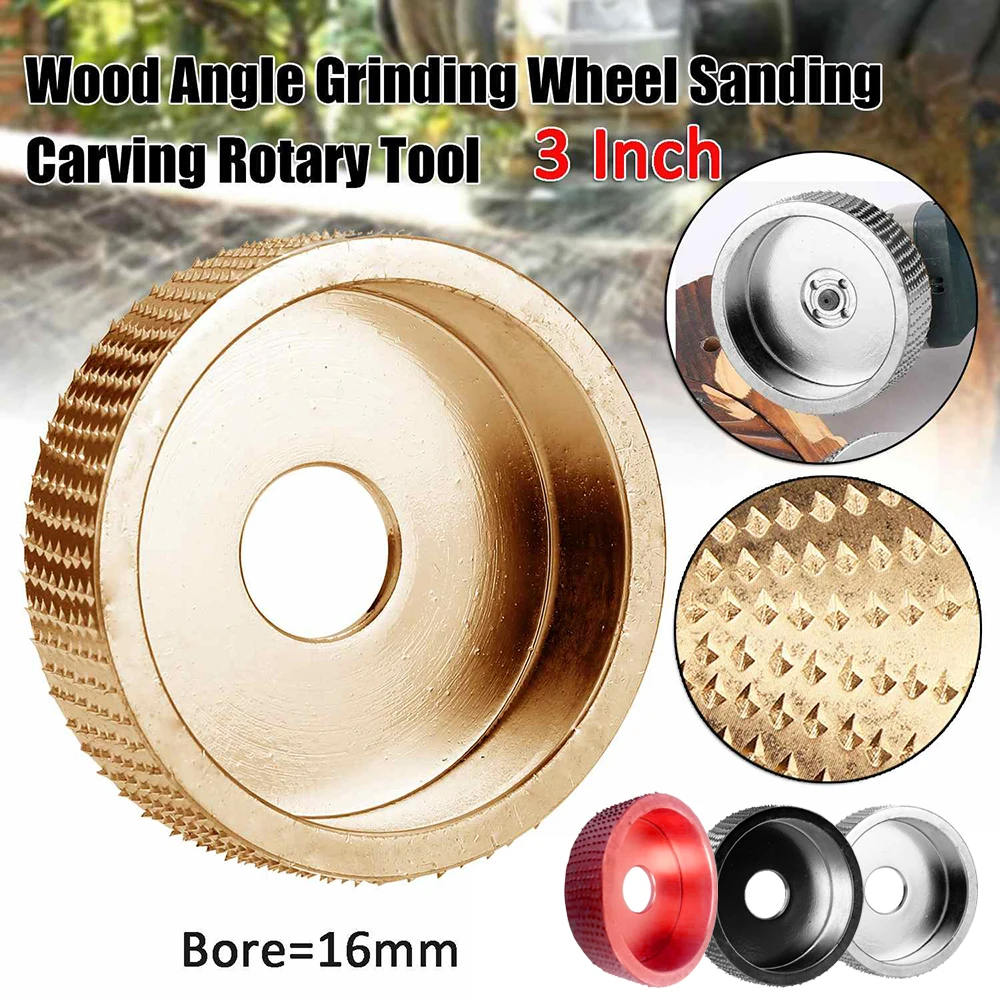 

1 шт., угловой шлифовальный инструмент для шлифовального колеса резьба, вращающийся абразивный диск шлифовальный станок черный, красный, зо...
