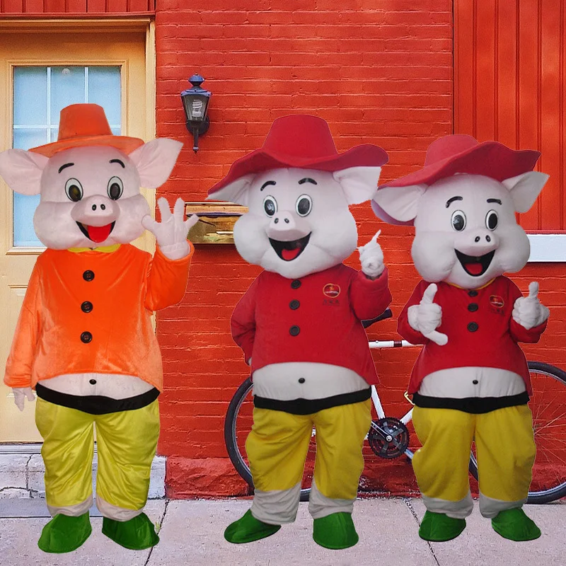 Костюм талисмана со Свинкой Костюмы для косплея Вечерние платья игр Одежда