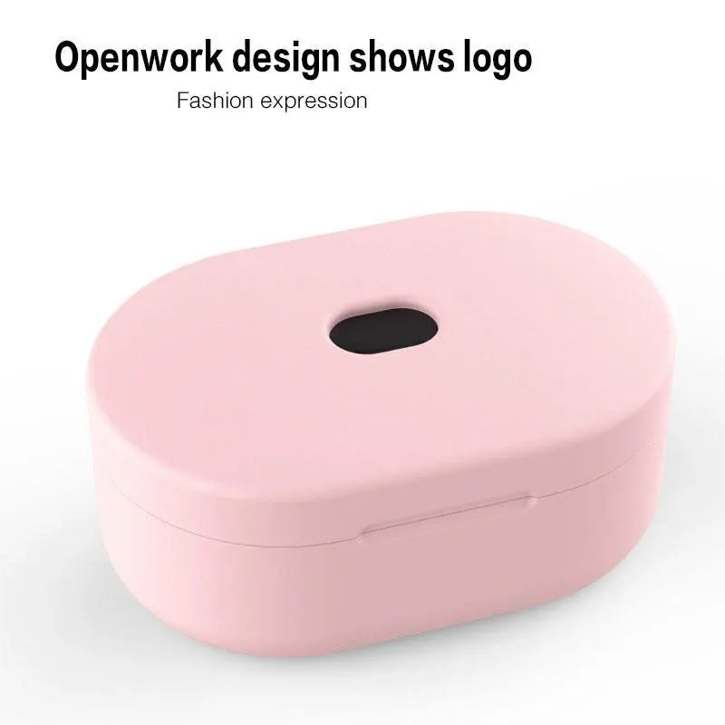 Силиконовый защитный чехол для беспроводных Bluetooth-наушников Xiaomi Redmi Airdots TWS -