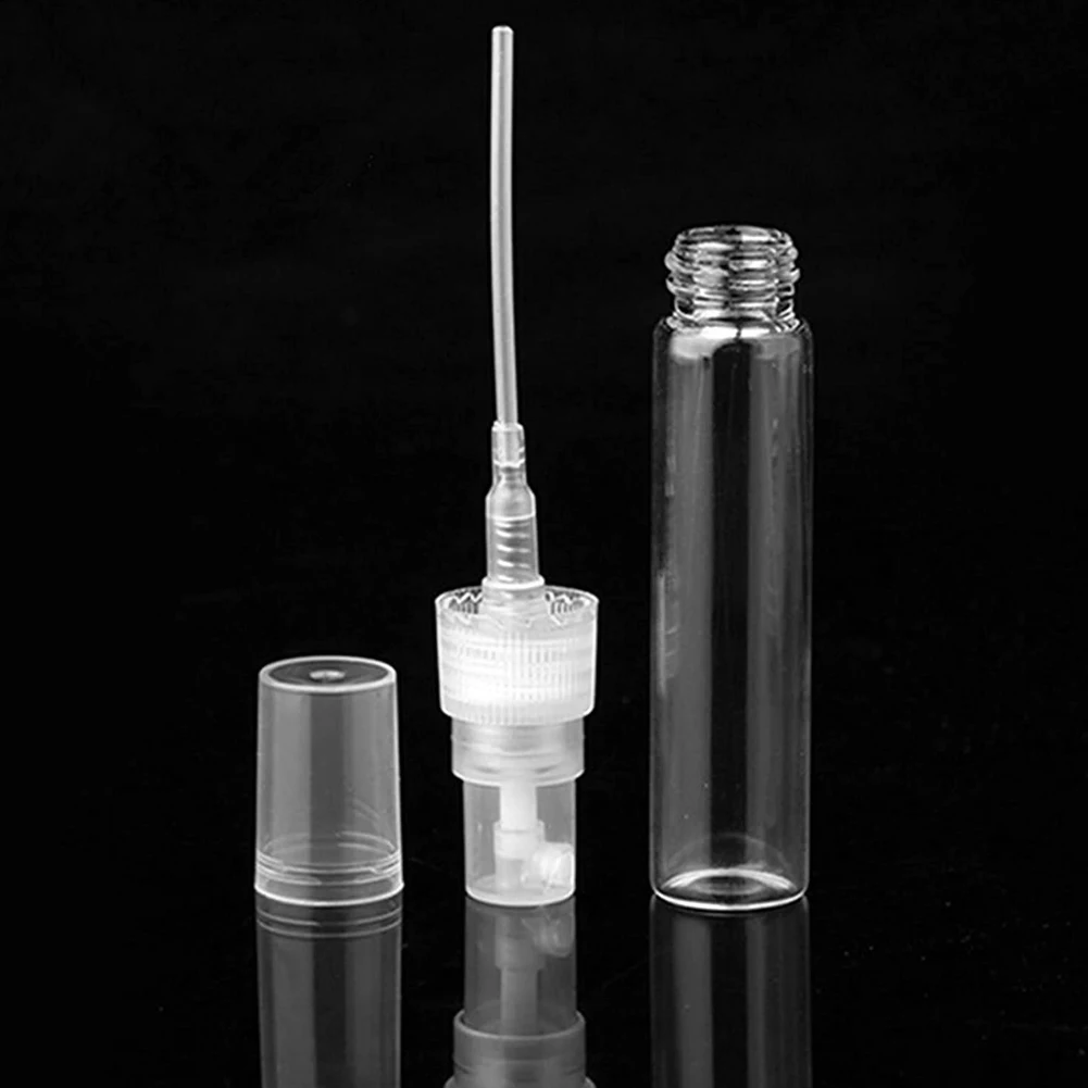 

50PCS 2ml/3ml/5ml Mini Empty Sprayer Bottles Perfume Sample Bottles Travel Portable Clear Atomiser Spray Bottle For Liquid
