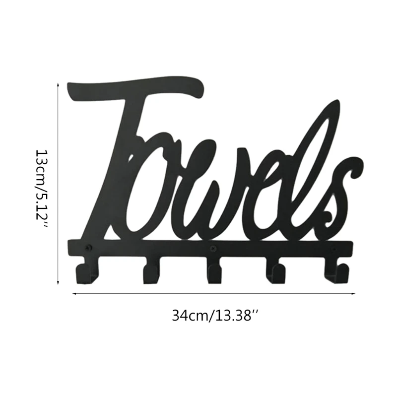 

Wall Mounted Holder Towel Shelf Great Storage Ability Bathroom Kitchen Bedroom