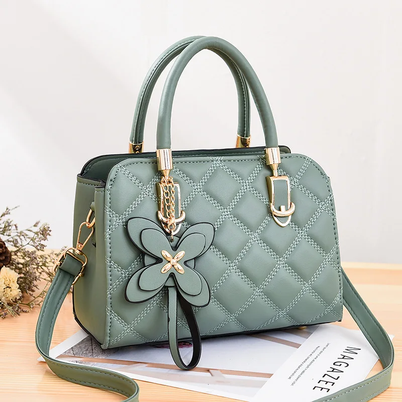 

Luxury Handbags Women'S PATCHWORK Plaid Bags Designer 2020 Crossbody Pu Leather Messenger Flap Female Bag Shoulder Bags