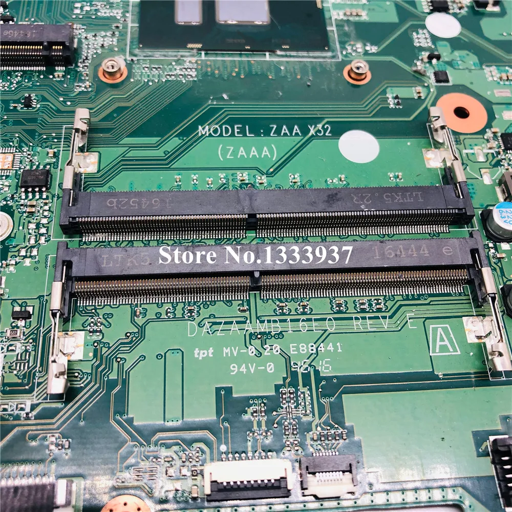 

DAZAAMB16E0 I5-7200U laptop motherboard For Acer Aspire E5-575 E5-575G E5-575TG F5-573 E5-774G ZAA X32 mainboard