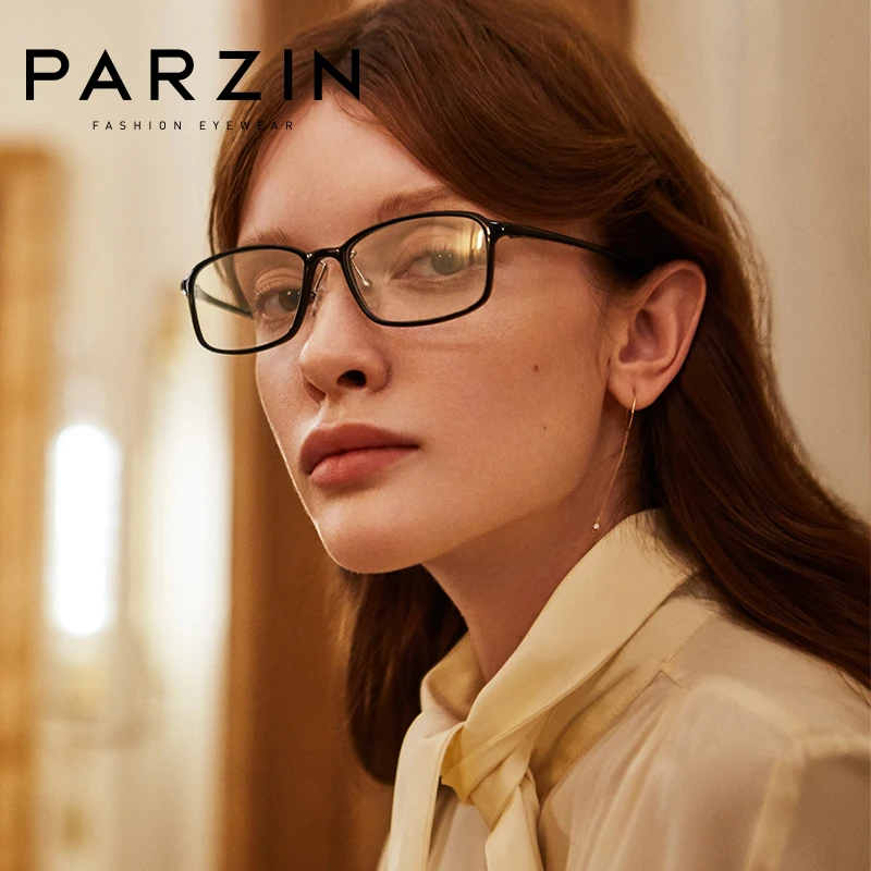 

PARZIN Eyeglasses Reading Blue Light Glasses Men Brand Designer Reading Gaming Computer Glasses Frame Gafas Para Mujer