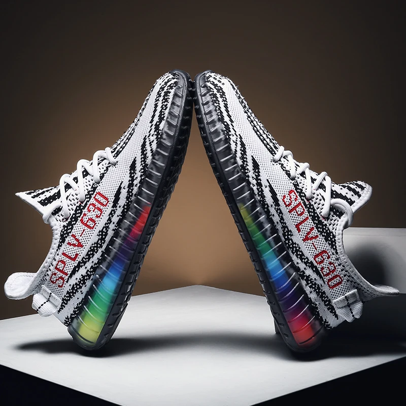 Новейшие мужские носки кроссовки для бега легкие прогулок уличные дышащие YGp 6815