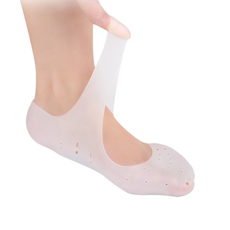 Силиконовые гелевые компрессионные увлажняющие носки поддерживающие