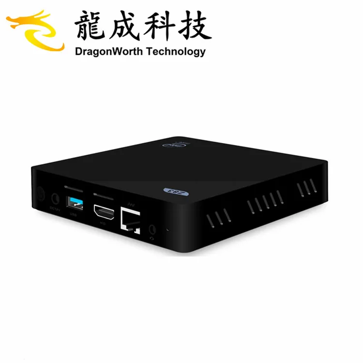 

wifi tv smart box win 10 system mini pc z83II z8350 2G 32G satellite receiver box