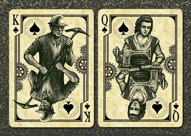 Hui qi Poker Bicycle White Blue Collar White Collar Blue-Collar Collection Bicycle Playing Cards