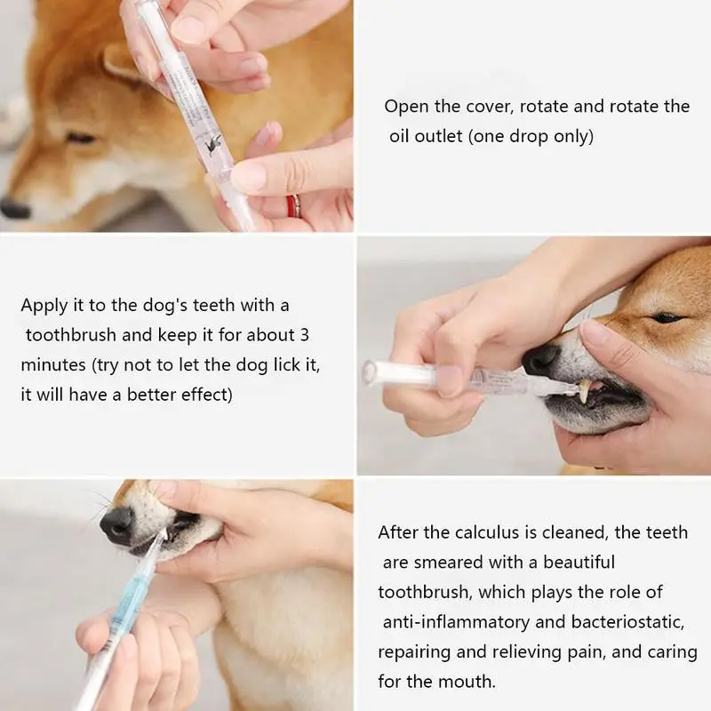 Машина ля стрижки домашних животных собак чистка зубов отбеливание ручка для