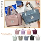 Модные женские сумки на плечо, водонепроницаемая сумка из ткани Оксфорд, складная вместительная спортивная сумка для тренировок, путешествий, тренажерного зала, йоги, коврика