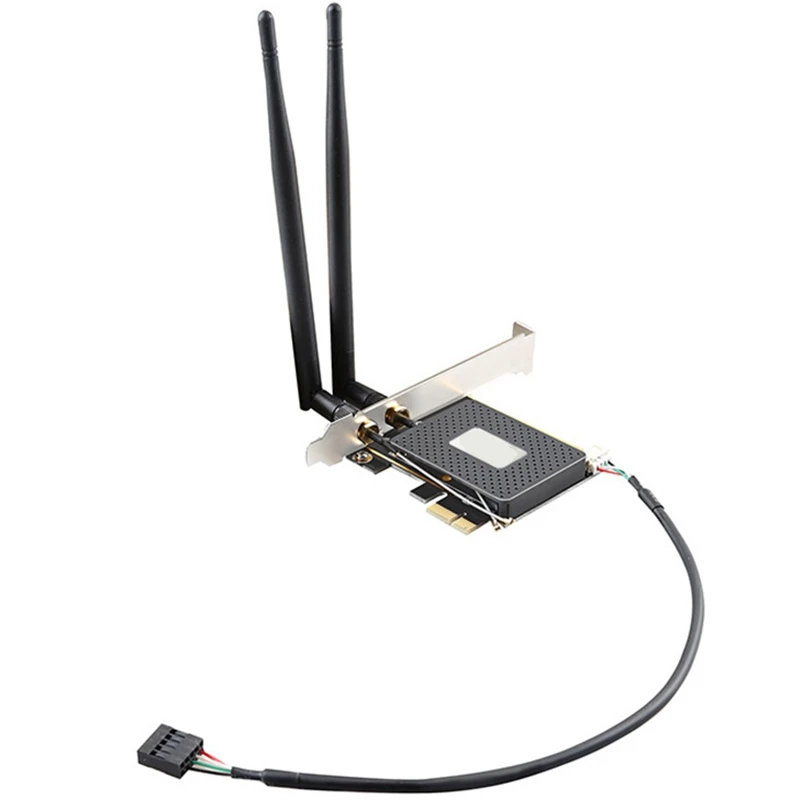 Мини PCIE Настольный Wifi адаптер PCI-E X1 беспроводной WiFi сетевой конвертер карта