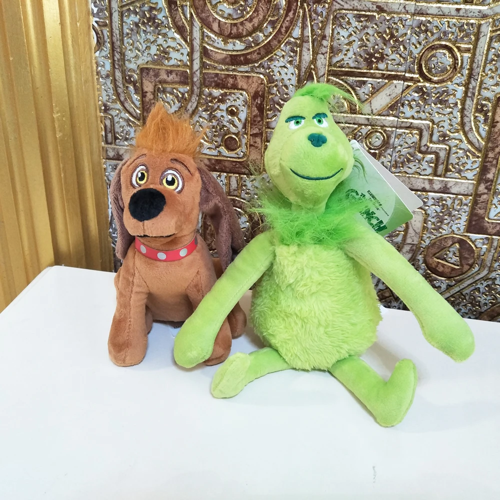 Детская плюшевая игрушка для рождества подарок на день рождения Geek Grinch детская