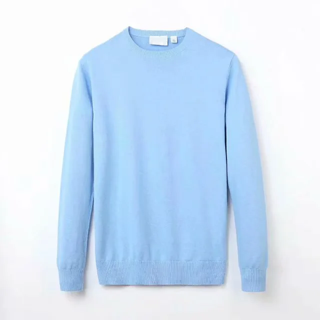 Мужской Хлопковый свитер с круглым вырезом из крокодиловой кожи Сезон осень-зима