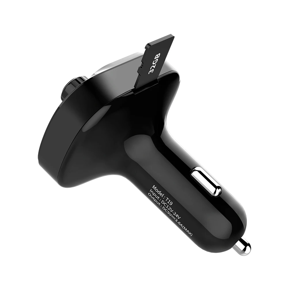 OULLX Bluetooth автомобильный комплект беспроводной fm передатчик громкой связи A2DP