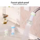 Вращение Кухня носик для крана распылители PVC душевой кран фильтр для воды очиститель насадка фильтр Регулятор расхода воды для бытовых Кухня