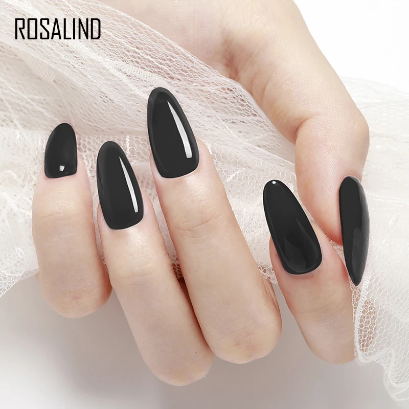 ROSALIND 7 мл Гель-лак для ногтей Чистый Розовый Фиолетовый Красный Сериз Varnis