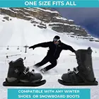 Ботинки для лыж, сноуборда, портативные, из нержавеющей стали