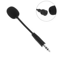 mini 3 5mm jack flexible capacitance microphone mic for mobile phone pc laptop notebook