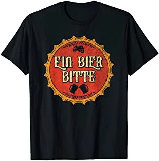 

Best Oktoberfest Ein Bier Bitte Beer German Drinking Gift T-Shirt