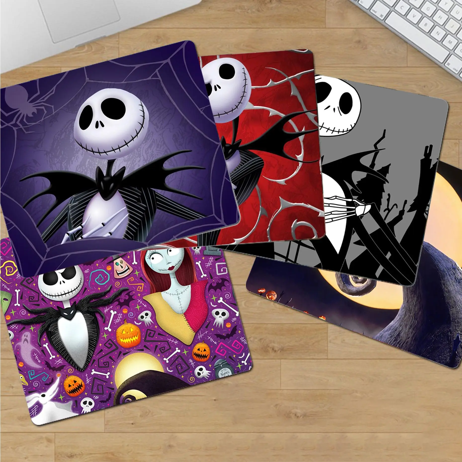 

Disney Funny The Nightmare Before Christmas gamer play mats Mousepad Smooth Writing Pad Desktops Mate gaming mouse pad