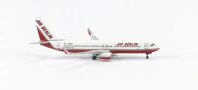 Herpa Wings AIR Берлинский Боинг 737-800 1/400 литье под давлением модель самолета |