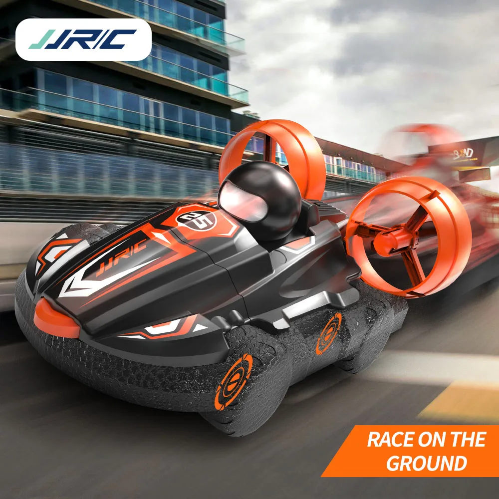 jjrc q86 2 в 1 земноводная лодка с дист