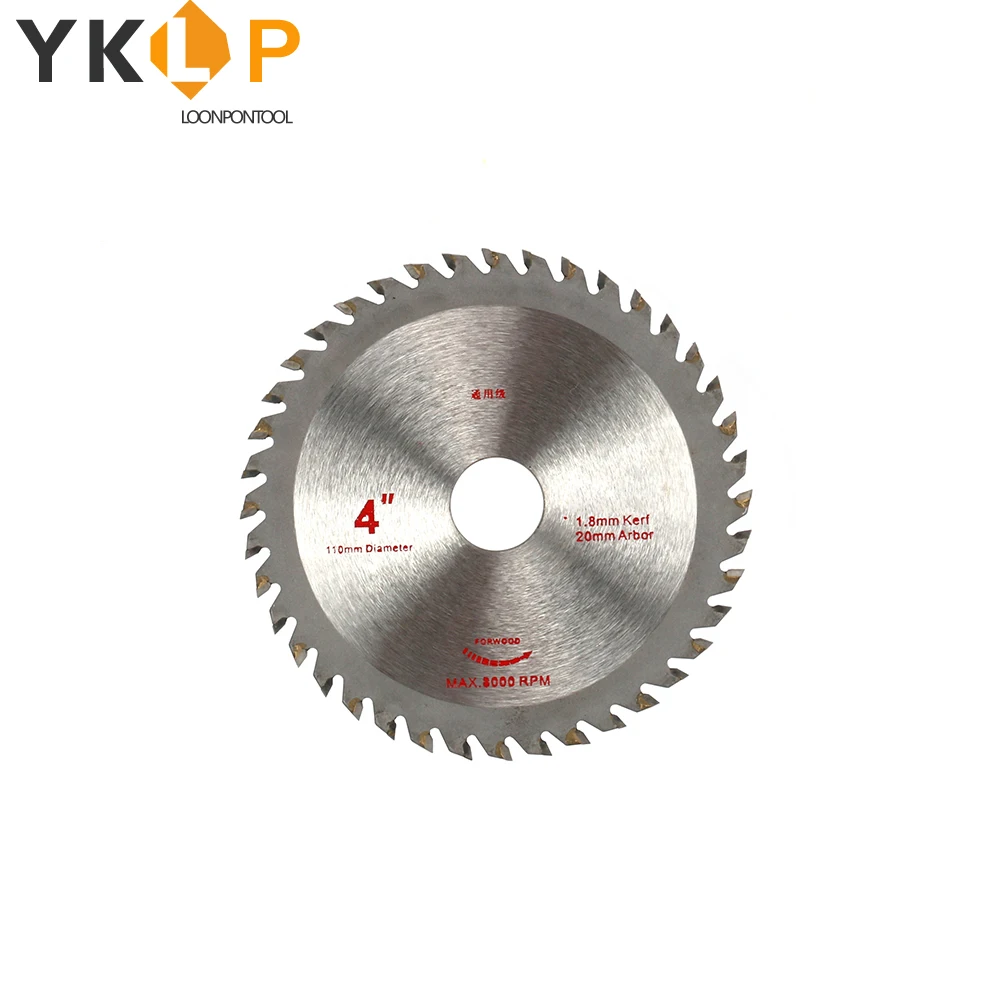 4 дюймовое твердосплавное круглое лезвие для ДСП фанерный режущий диск 30/40